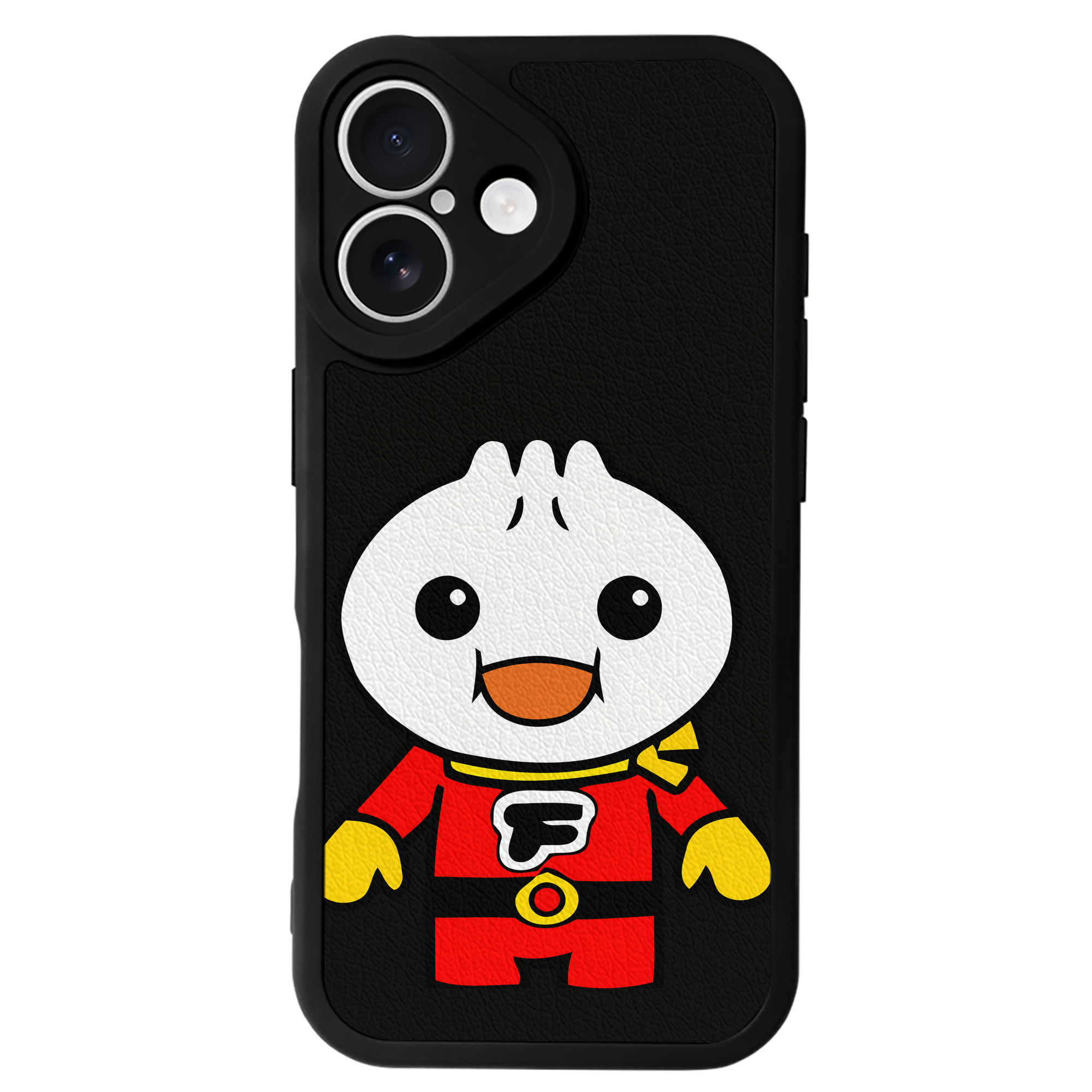 （画像用） アンパンマン Anpanman 【iPhone 16シリーズ対応】シリコンスマホケース（レザー調） 材質：シリコン
